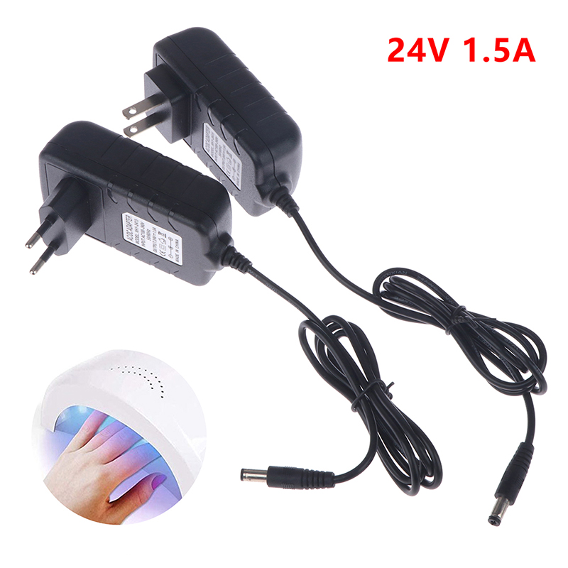 Uv Led Lamp Nail - 【محول طاقة 24 فولت 1.5 أمبير،