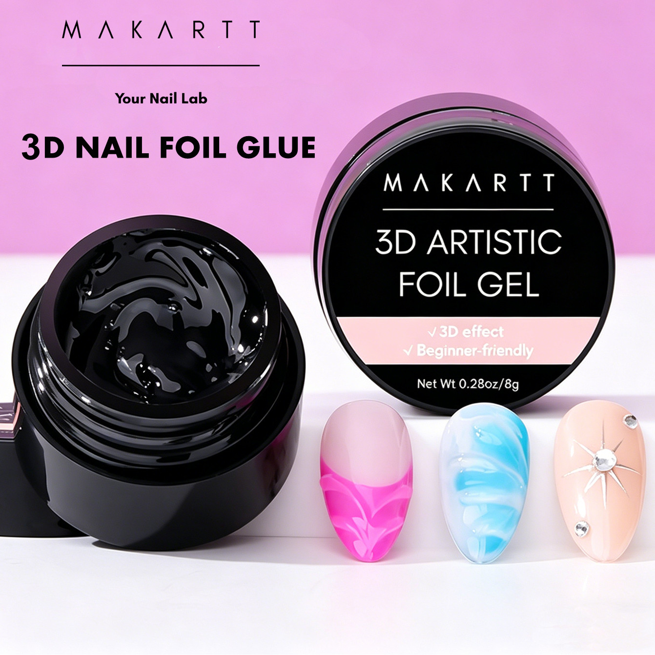جل أظافر ماكارت ثلاثي الأبعاد  - مراجعة Uv Led Lamp Nail وسعره