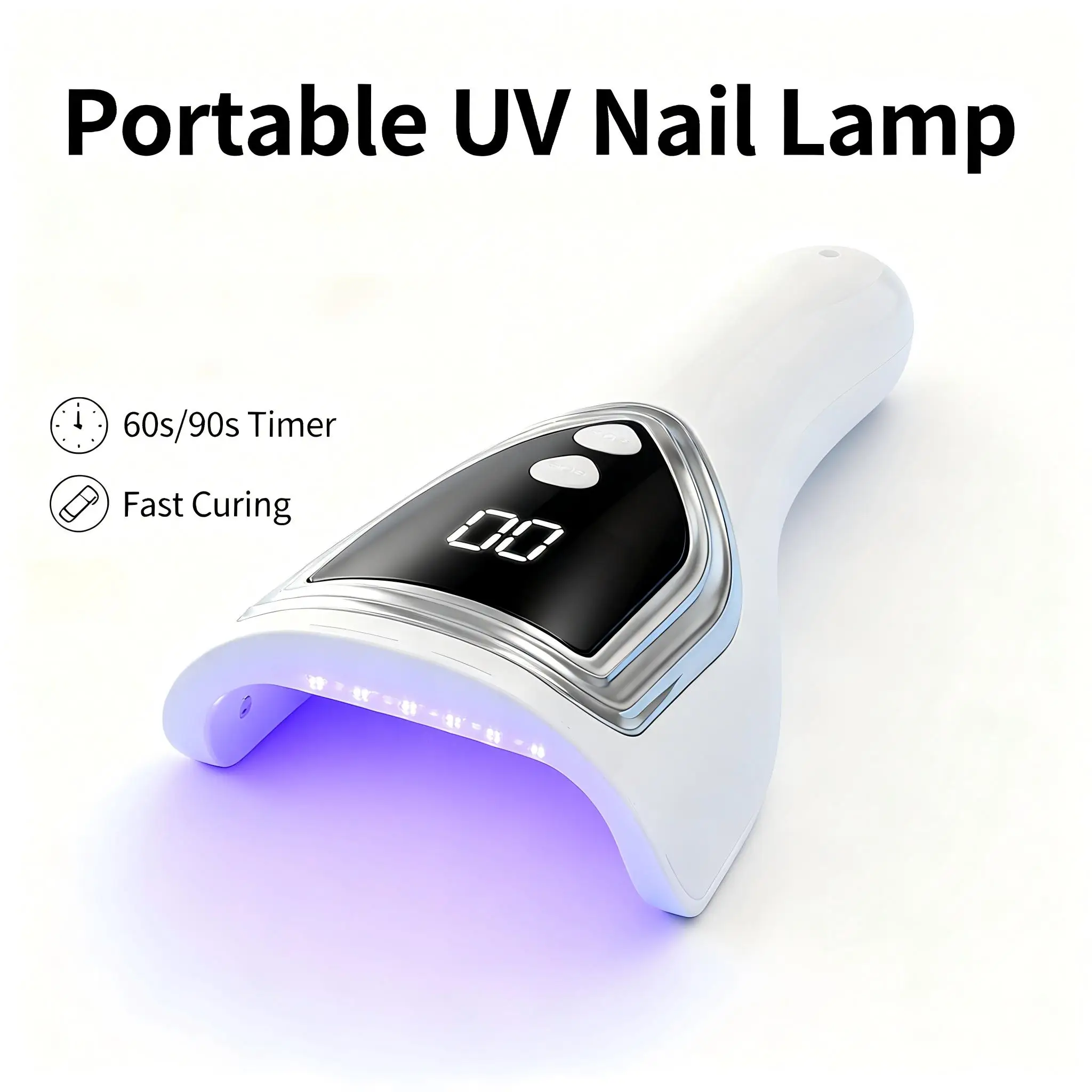 مصباح أظافر محمول بالأشعة فوق  - مراجعة Uv Led Lamp Nail وسعره