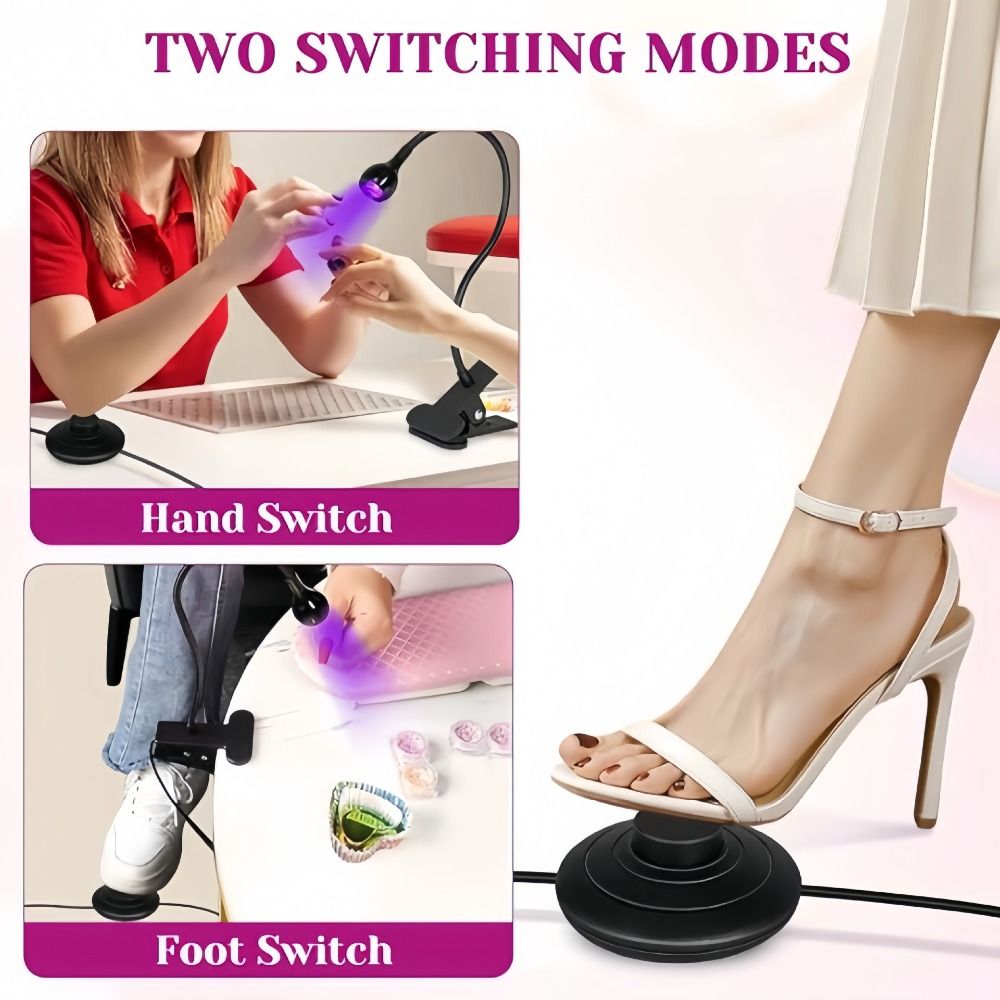 مصباح أظافر محمول بقوة 5 واط/3 - مراجعة Uv Led Lamp Nail وسعره