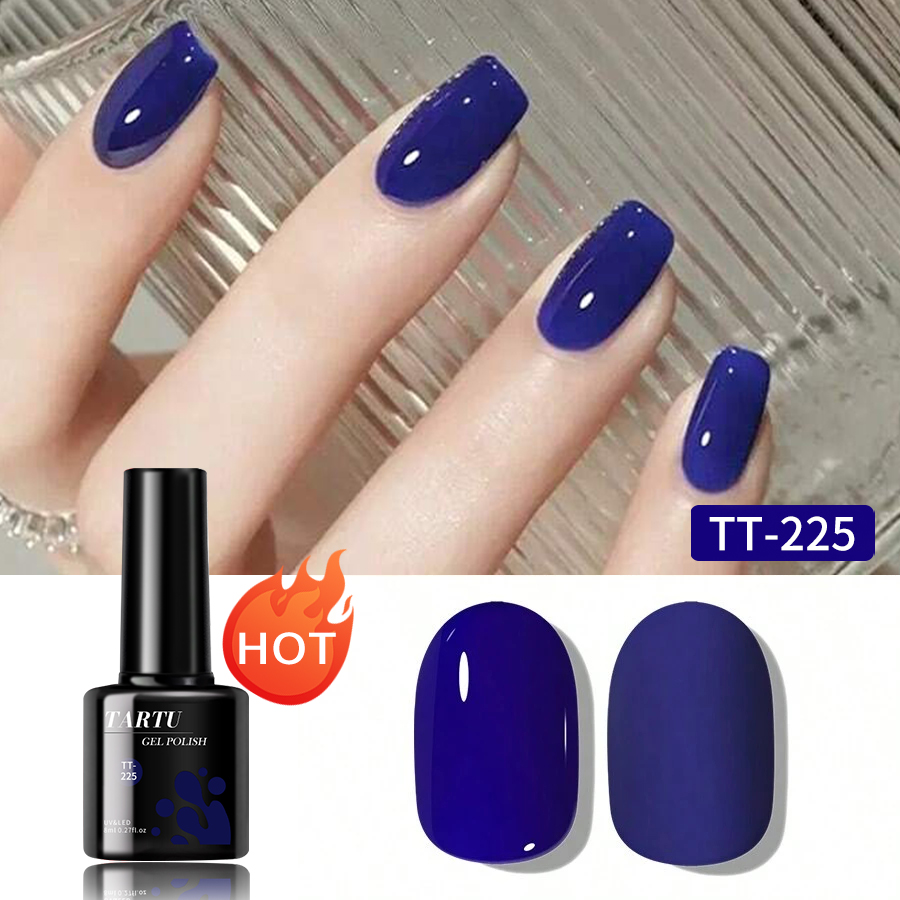 طلاء أظافر جل TARTU 8 مللي 63  - مراجعة Nail Art Burgundy وسعره