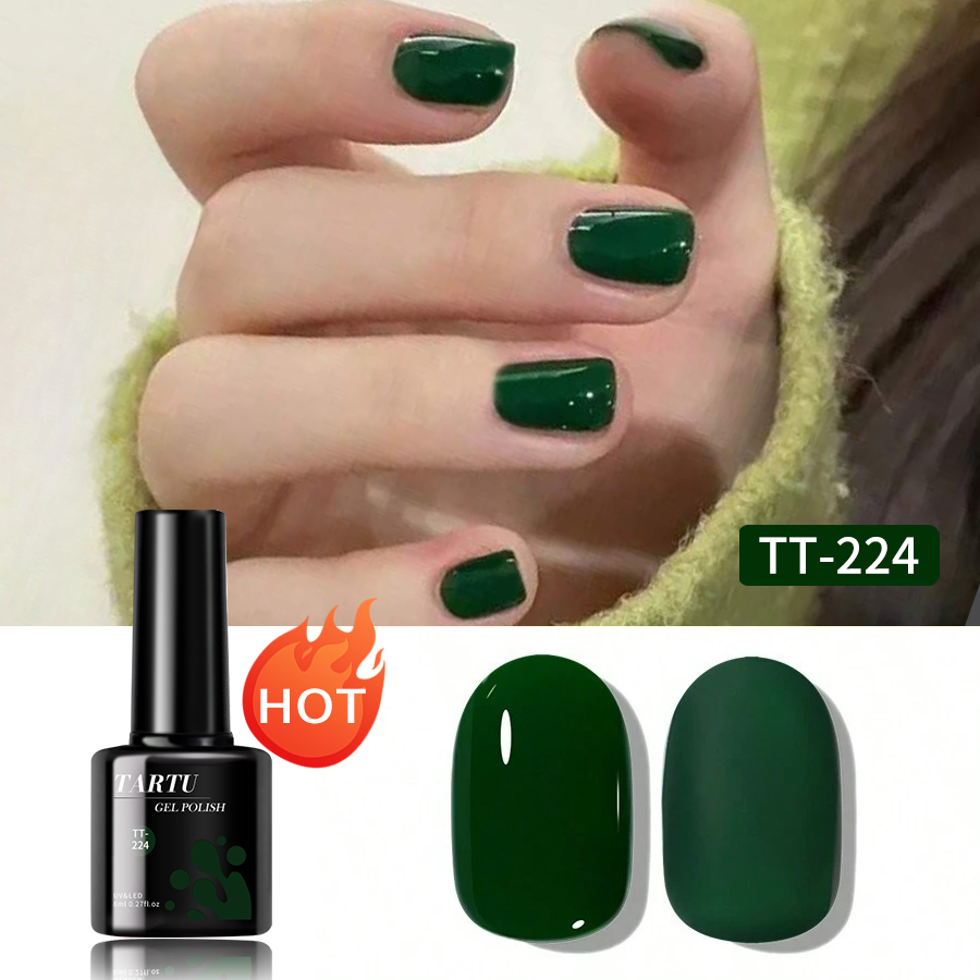 طلاء أظافر جل TARTU 8 مللي 63  - مراجعة Nail Art Burgundy وسعره