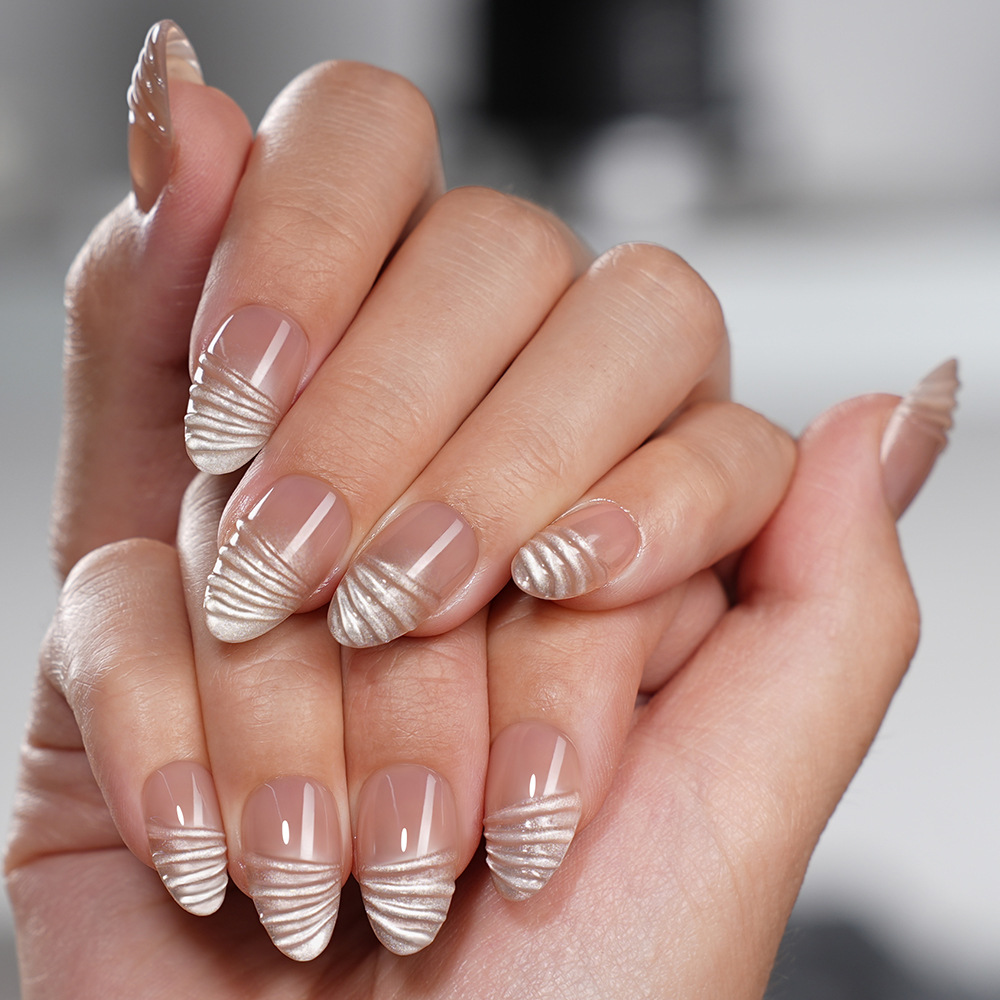VITAGWX 64 قطعة أظافر صناعية ل - مراجعة Nail Art Full Cat Eye وسعره
