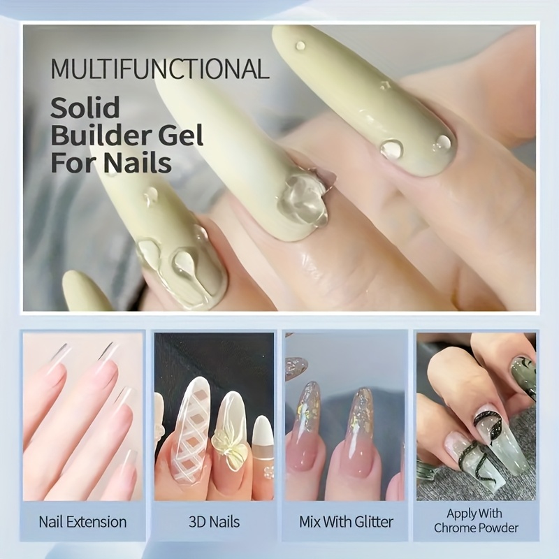 جل أظافر شفاف غير لاصق 100 جرا - مراجعة Nail Art Halal وسعره