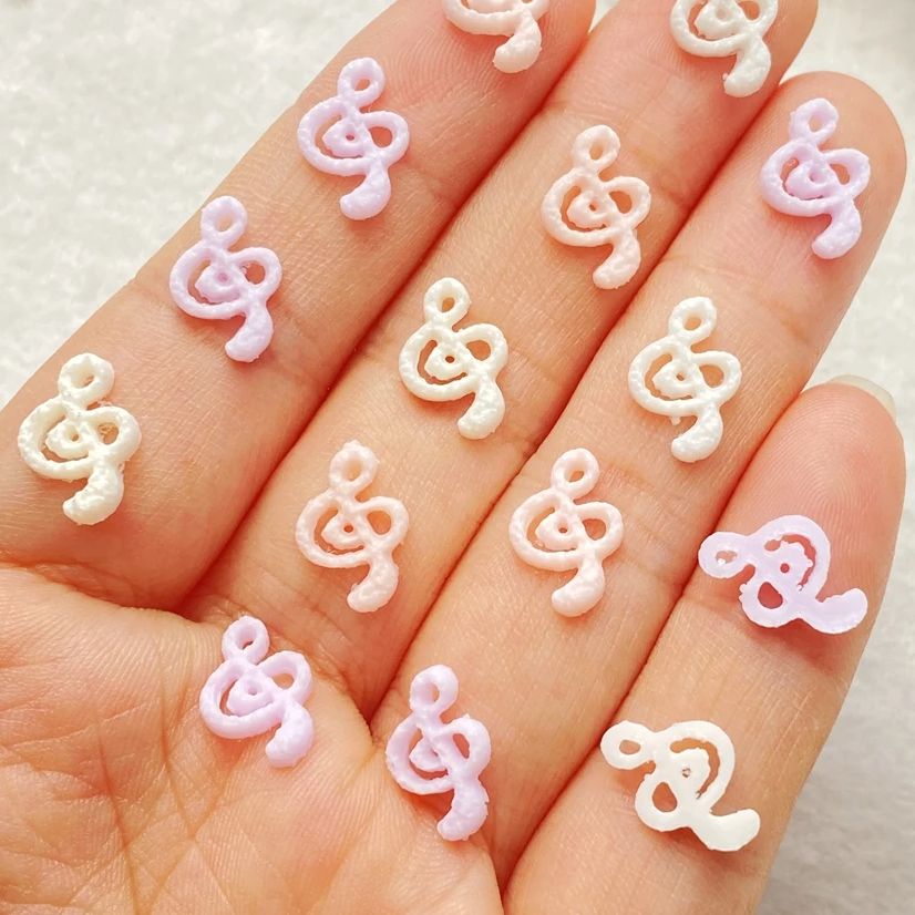 50 قطعة مزيج الراتنج البسيطة ا - مراجعة Nail Art Xmas وسعره