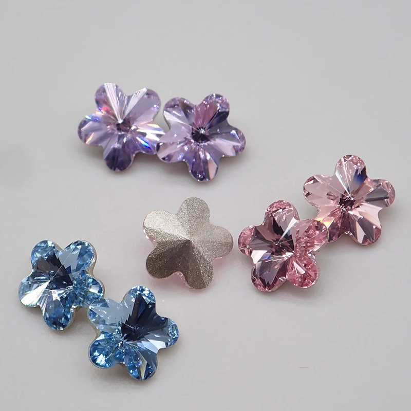 4744 بلورات أصلية من حجر الفاخ - مراجعة Nail Art Flower وسعره