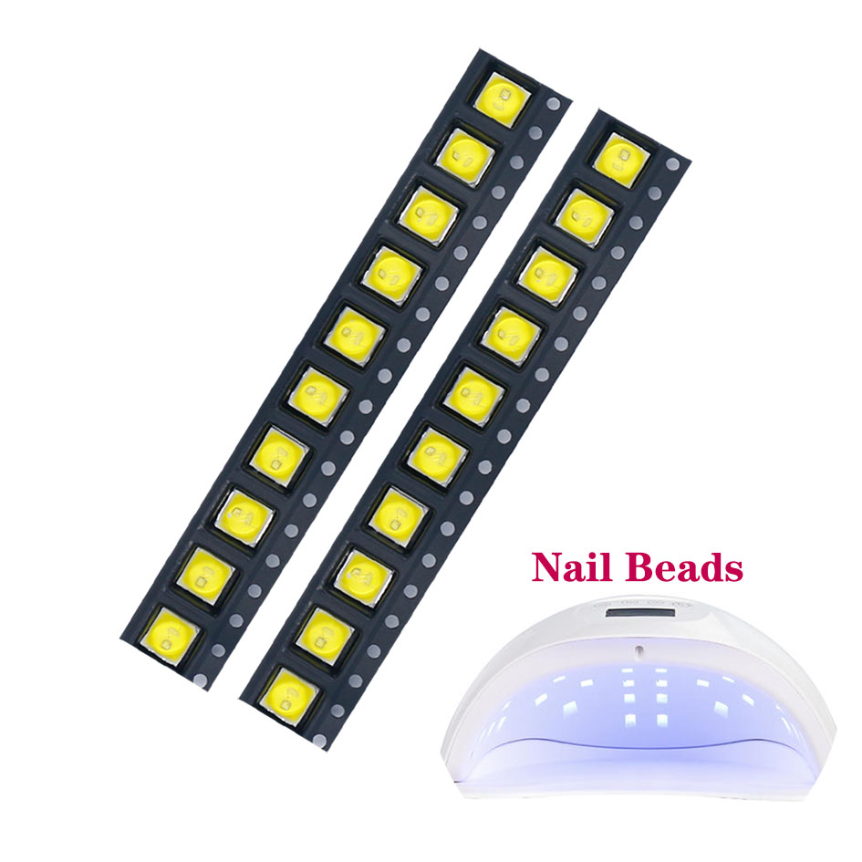 20 قطعة من مصابيح الأظافر LED  - مراجعة Uv Led Lamp Nail وسعره