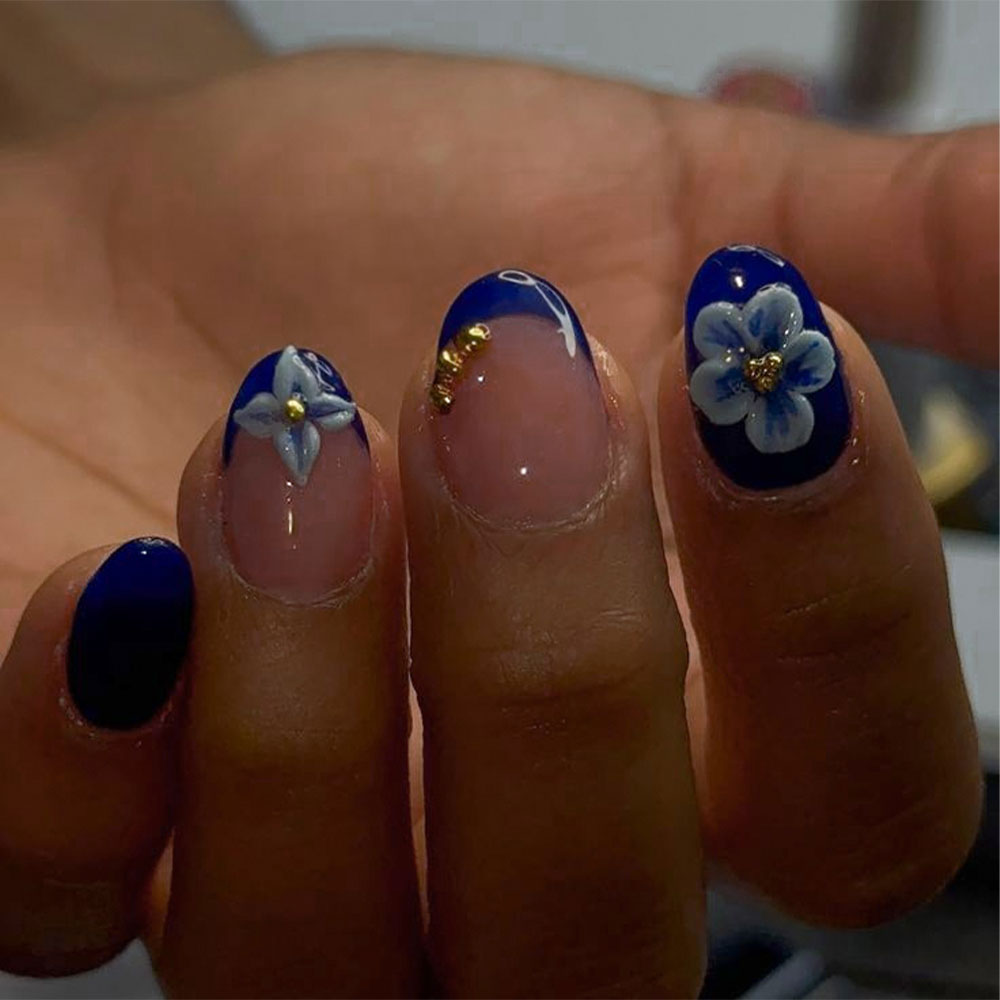 24 قطعة من ملصقات الأظافر القص - مراجعة Nail Art Halal وسعره