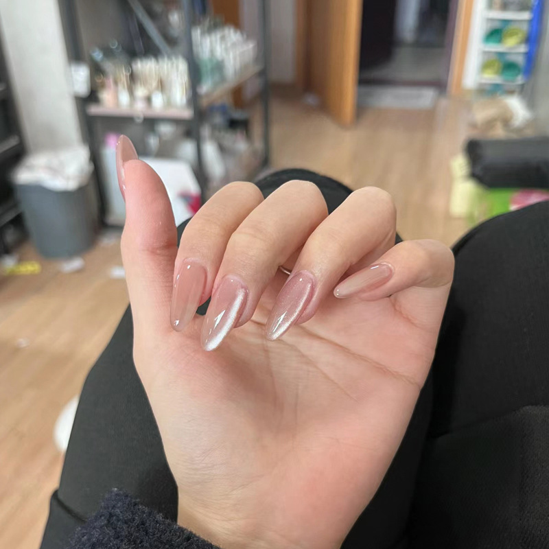 24 قطعة كريستال القط العين الأ - مراجعة Nail Art Full Cat Eye وسعره