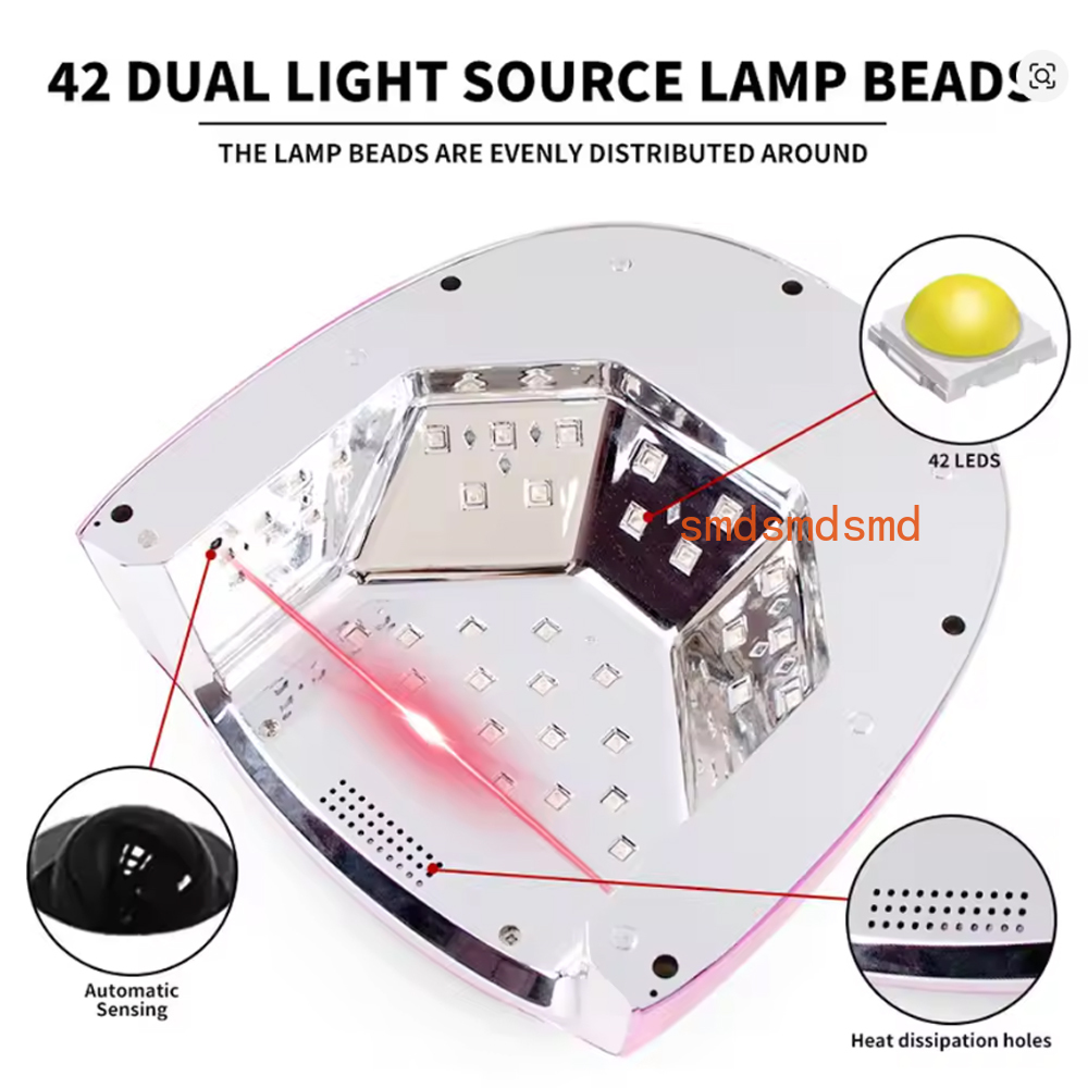 مصباح أظافر قابل لإعادة الشحن  - مراجعة Uv Led Lamp Nail وسعره