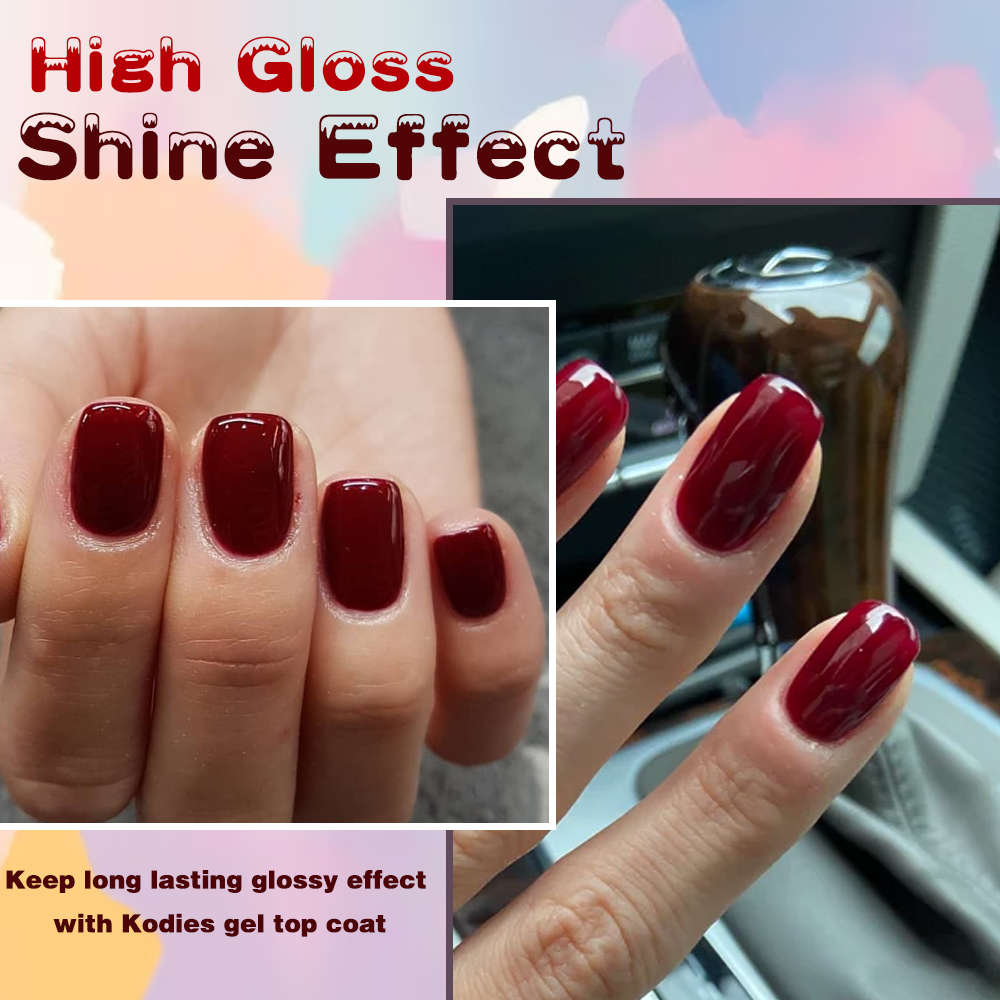 كوديس جل بورجوندي الأحمر هلام  - مراجعة Nail Art Burgundy وسعره