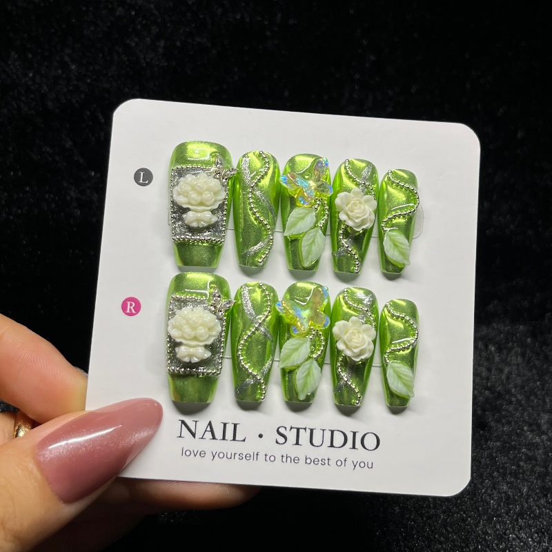 10 قطعة الذهب الوردي الصحافة ع - مراجعة Nail Art Burgundy وسعره