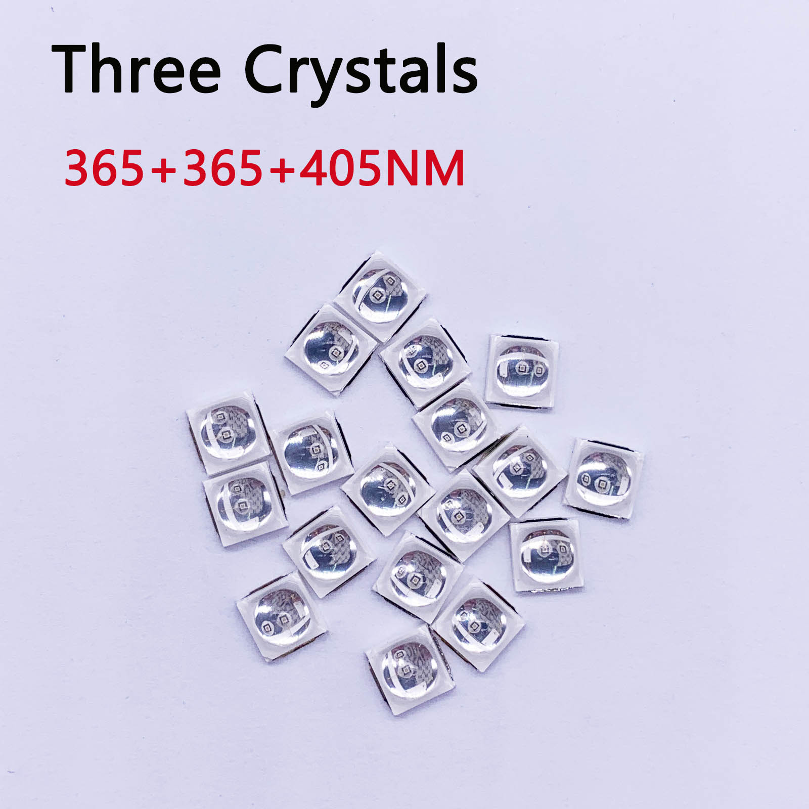 50 قطعة 2W Epistar 365nm + 365 - مراجعة Uv Led Lamp Nail وسعره